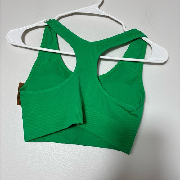 VS. Pink Athletic Seamless Set Leggings And Sports Bra S/M Kelly Green NEW!! - Picture 7 of 14